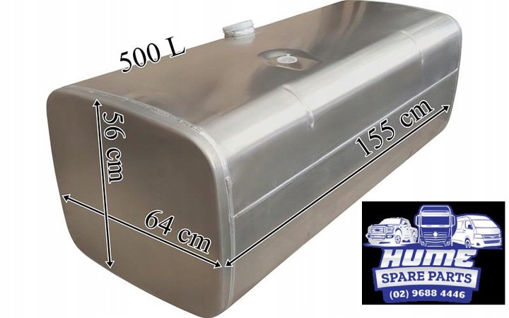 FUEL TANK 500L FOR MERCEDES ACTROS - 1998 - 2020