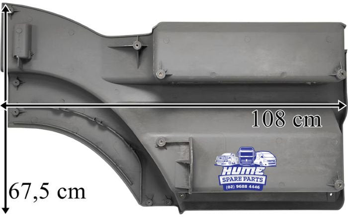 STEP UPPER LHS FOR MERCEDES ACTROS MP1 & MP2 MEGA 1998 - 2008. Secondary image