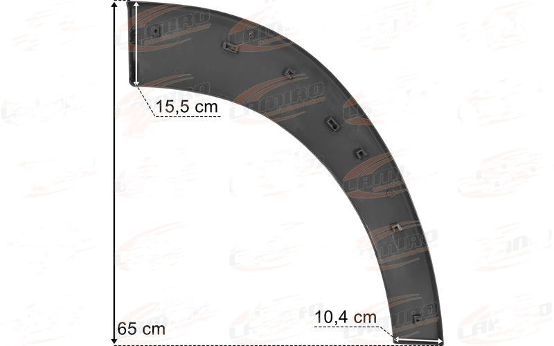 STEP PANEL UPPER FLARE LHS FOR MERCEDES ACTROS MP2 & MP3 - 2003 - 2011