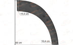 STEP PANEL UPPER FLARE LHS FOR MERCEDES ACTROS MP2 & MP3 - 2003 - 2011