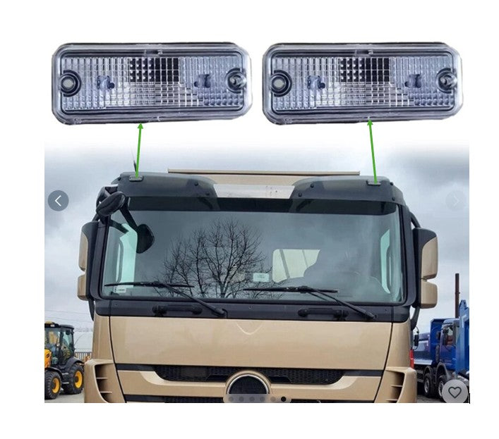 SUN VISOR LIGHT LH=RH FOR MERCEDES ACTROS MP1 & MP2 & MP3 - 1998 - 2011