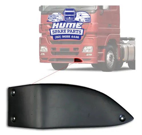 LOWER APRON CENTRE  END INSERT RHS FOR MERCEDES ACTROS MP3 LOW CAB - 2008 - 2011. (Copy) (Copy) Secondary image