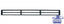 LOWER APRON CENTRE  INSERT FOR MERCEDES ACTROS MP3 LOW CAB - 2008 - 2011.