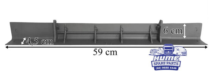 BAR FRONT CENTRE UPPER COVER FOR MERCEDES ACTROS MP3 - 2008 - 2011. Secondary image