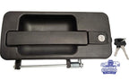 DOOR HANDLE OUTER BLACK LHS WITH BARREL AND KEYS FOR MWECEDES ACTROS MP1/MP2 & MP3  - 1998 - 2011-
