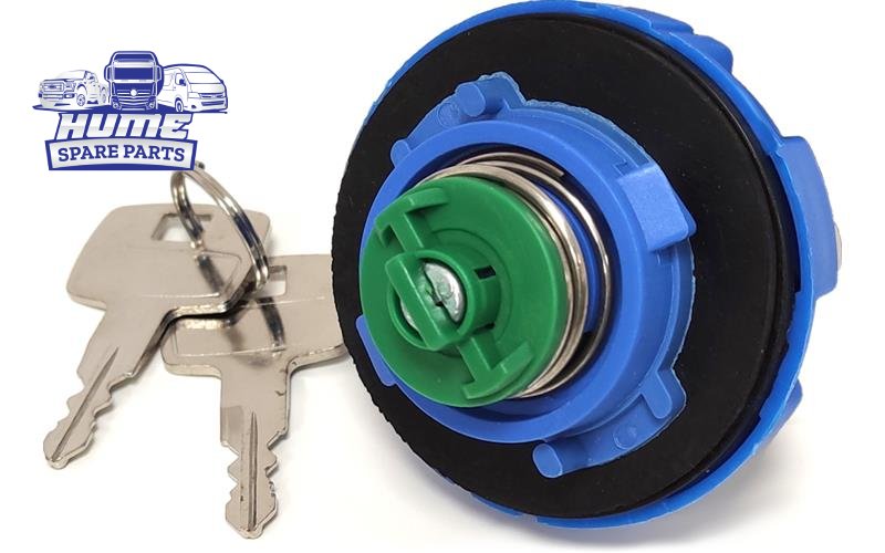 ADBLUE TANK CAP WITH KEYS (SMALL) FOR MERCEDES ACTROS MP2 & MP3 2003 - 2011.