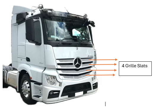 STEP PANEL UPPER RHS FOR MERCEDES ACTROS MP4/MP5 BIG CAB 2016 - ON.