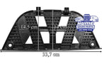 STEP PLATE LOWER STEP - LOWER & UPPER LHS = RHS FOR MERCEDES ACTROS MP4/MP5 - 2012 - ON.