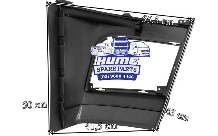 BAR END LHS LOW CAB FOR MERCEDES ACTROS MP4 2012 - ON. Secondary image