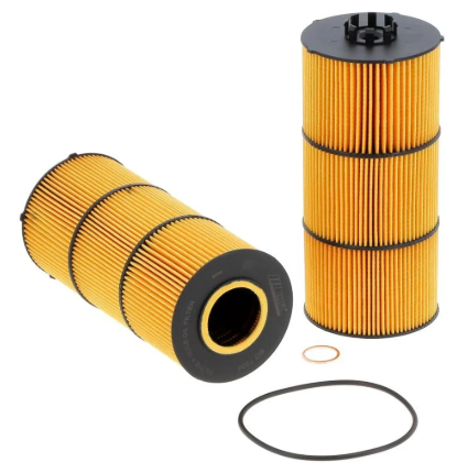 OIL FILTER E510H07D129 HENGST FILTER FOR MERCEDES ACTROS MP4 2012 - ON. Main image