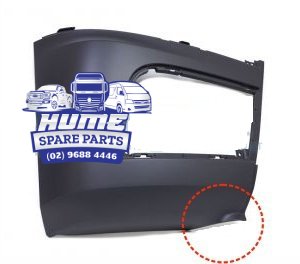BAR FRONT END (WITH TEAR DROP) RHS FOR MERCEDES ACTROS MP4 & MP5 BIG SPACE / MEGA CAB  - 2012 - ON. Secondary image