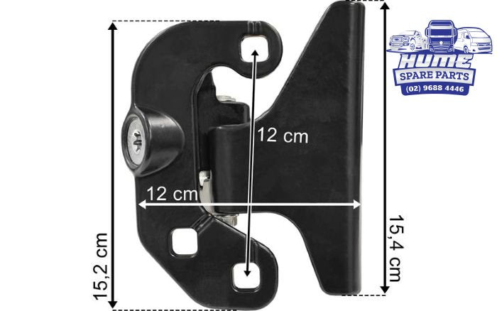 DOOR HINGE LOWER LHS FOR MERCEDES ACTROS MP4 & MP5 - 2012 - ONWARDS