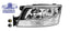HEADLIGHT LHS FOR MAN TGS - M/L/LX 2007 - 2014.
