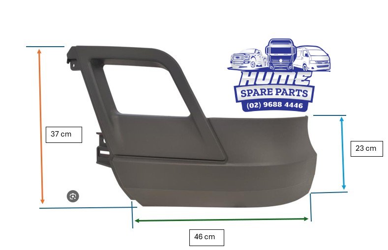 BAR END LHS FOR MERCEDES ACTROS MP4/MP5 - 2012 - ON. Secondary image