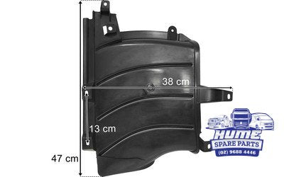 CORNER PANEL INNER VANE RHS FOR SCANIA G/R CAB 2006 - 2010. (Copy)