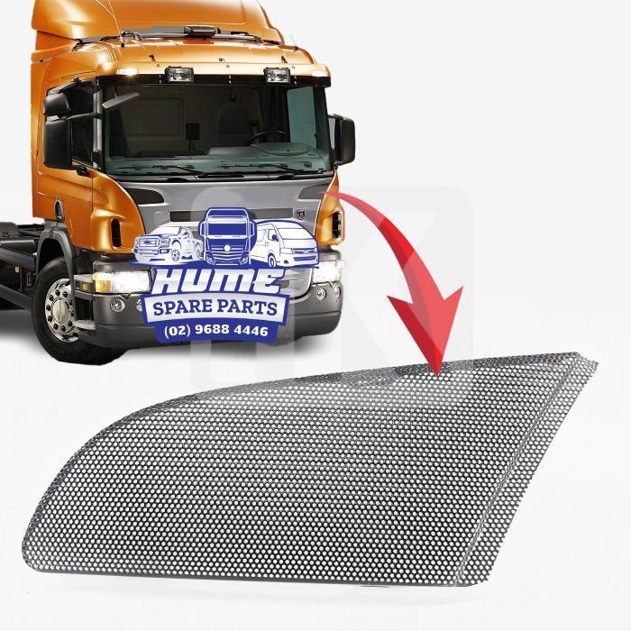 GRILLE UPPER SIDE MASH INSERT RHS FOR SCANIA P/G/R 2006 - 2010.