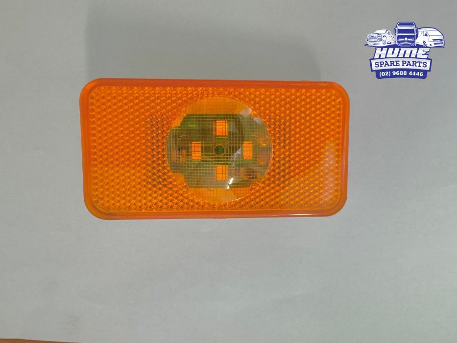 SIDE MARKER LED LIGHT AMBER WITH REFLECTOR LH=RH FOR SCANIA 1997 - ON
