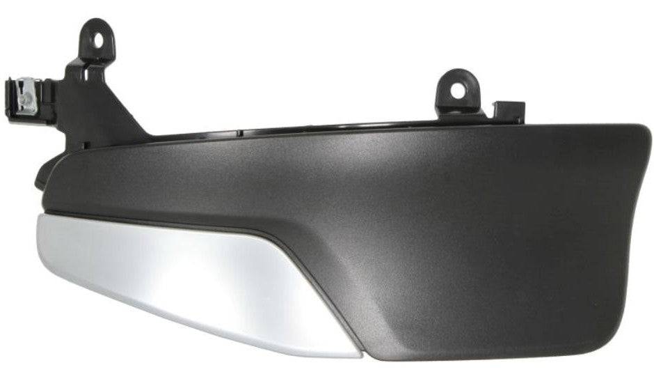 CORNER PANEL LOWER EXTENSION BLACK & CHROME LHS FOR SCANIA 2010 - 2018.