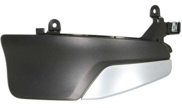 CORNER PANEL LOWER EXTENSION BLACK & CHROME RHS FOR SCANIA 2010 - 2018. Main image