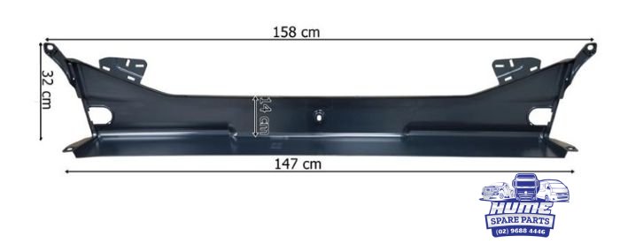 FRONT BAR CENTRE FOR SCANIA G/P/R/S CAB 2017 - ON.