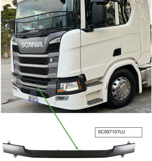 GRILLE LOWER - UPPER MOULD FOR SCANIA 2017 - ON. Secondary image