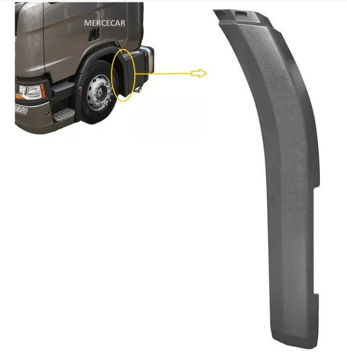 MUDGUARD EXTENSION LHS REAR, FOR SCANIA 2017 - ON.