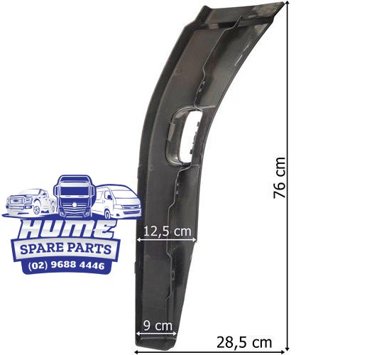 MUDGUARD EXTENSION LHS FRONT, FOR SCANIA 2017 - ON.