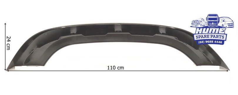 MUDGUARD EXTENSION UPPER, RHS MIDDLE OUTER, FRONT FOR SCANIA 2017 - ON.