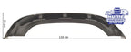 MUDGUARD EXTENSION UPPER, RHS MIDDLE OUTER, FRONT FOR SCANIA 2017 - ON.