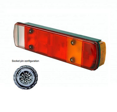 TAIL LIGHT RHS FOR SCANIA 1997 - 2017. Secondary image