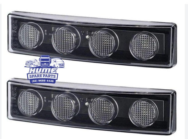 SUNVISOR LAMP OUTER LED LHS = RHS FOR SCANIA 1997 - 2011.