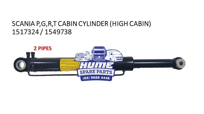 CAB TILT CYLINDER RAM FOR SCANIA  HIGH CAB 1997 - 2017.