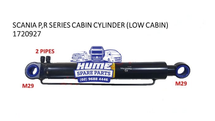 CAB TILT CYLINDER RAM FOR SCANIA  LOW CAB 1997 - 2017 Secondary image