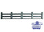 LOWER GRILLE INSERT OUTER PLASTIC FOR VOLVO FH/FM - 2009 - 2013.