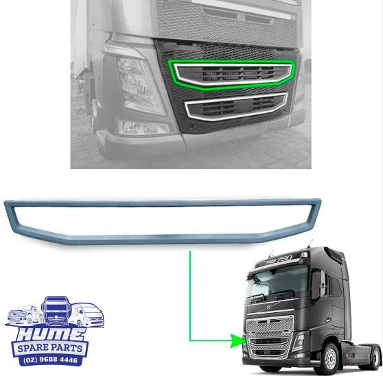GRILLE LOWER FRAME - UPPER SURROUND  FOR VOLVO FH 2013 - 2020. Secondary image