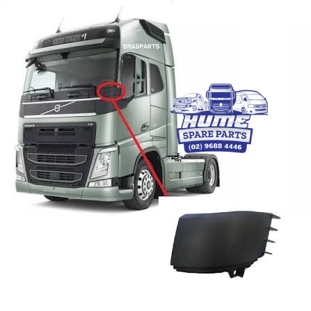 WIPER PANEL EXTENSION LHS FOR VOLVO FH 2013 - 2020. Secondary image