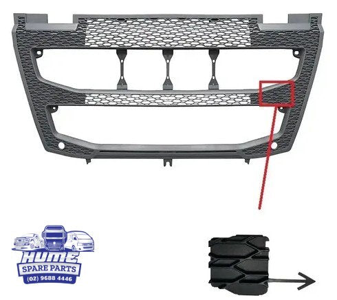 GRILLE LOWER FRAME BOLT HOLE COVER RHS  FOR VOLVO FH & FM 2013 - 2020. (Copy) Secondary image