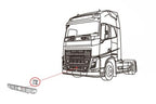 GRILLE LOWER RADAR COVER LHS  FOR VOLVO FH 2013 - 2020.